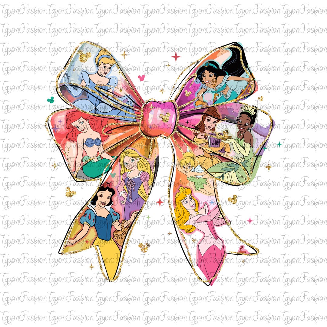 Disney Princess Cute Ribbons and Bows Png,disney Princess Bow Png ...