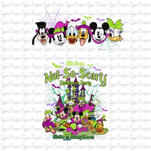 Disney Mickey and Friends Halloween Bundle Png, Mickey Halloween Party Png, Mickey Mouse Png, Disney Trick Or Treat Png,Spooky Season Png