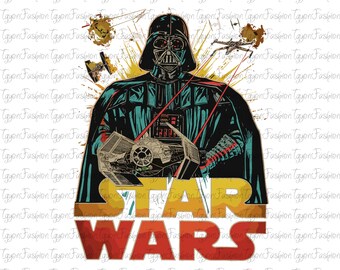 Disney Star Wars Darth Vader Png,Galaxy's Edge Png,Darth Vader Png,Star Wars Png,Digital File,May The Force Be With You Png,Instant Download