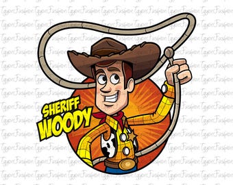 Disney Toy Story shérif Woody Png, Toy Story Friends Png, Toy Story Party Png, infini et au-delà Png, fichier numérique, téléchargement immédiat