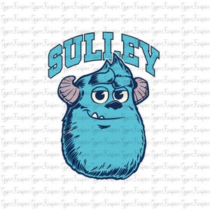 Disney Monsters Characters Watercolor Png, Disney Monsters Png, Disney Mike Png, Disney Sulley Png, Monster Inc Png, Monsters University Png