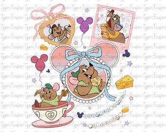 Jaq y Gus de Disney (Png), Lazo de coqueta de Disney (Png), Lazo de coqueta de Disney Gus (Png), Disney con aspecto de bocadillo (Png), Cenicienta de Disney (Png)