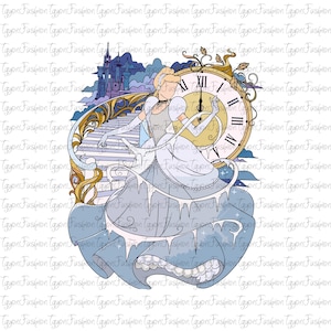Disney Meet Me At Midnight Cinderella Png, Disney Cinderella Png, Disney Princess Girl Png, Magic Kingdom Trip Png,Disney Princess Group Png