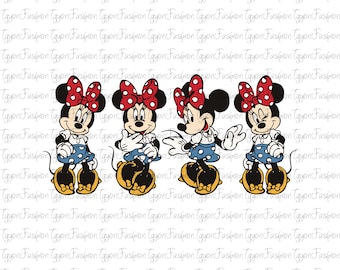 Disney Minnie Mouse Png, Mickey Birthday Png, Mickey Mouse Png, Disney Mickey Minnie Pluto Png, Mickey And Friends Png, Vintage Minnie Png