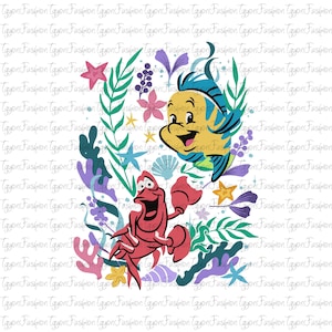 Disney Vintage Ariel The Little Mermaid Png, Little Mermaid Png, Disney Princess Png, Ariel Princess Png, Digital File,Instant Download