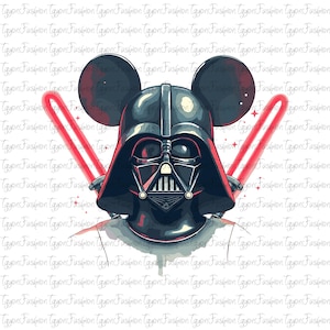 Disney Star Wars Darth Vader Png,Galaxy&#39;s Edge Png,Darth Vader Png,Star Wars Png,Digital File,May The Force Be With You Png,Instant Download