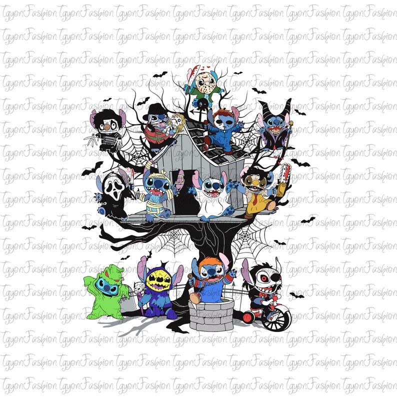 Disney Stygn Ballong Halloween PNG, Disney Skräck Halloween PNG, Disney Pumpa PNG, Disney Läskiga PNG, Bus eller Treat PNG, Halloween Fest PNG bild 3