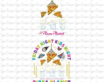 Toy Story Pizza Planet Png, Toy Story Friends Png, Disney Woody Jessie Buzz Alien Rex Png,Family Vacation Png,Digital File,Disney Aliens Png