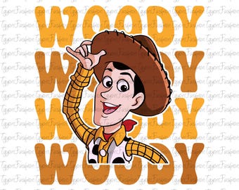 Disney Toy Story shérif Woody Png, Toy Story Friends Png, Toy Story Party Png, infini et au-delà Png, fichier numérique, téléchargement immédiat