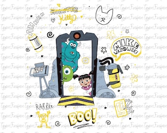 Disney Monsters-personages Coquette Bow png, Disney Monsters png, Disney Mike png, Disney Sully png, Monster Inc png, Monsters University png