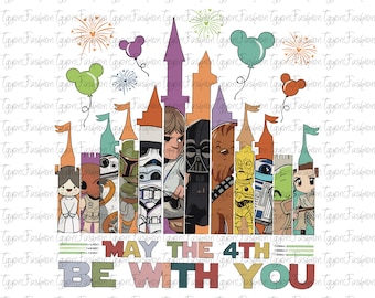 Castillo de Star Wars de Disney (Png), Galaxy's Edge (Png), Darth Vader (Png), Globo de Star Wars (Png), Que la Fuerza te Acompañe (Png), Familia Disney (Png)