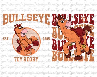Disney Toy Story Bullseye Png, Toy Story Friends Png, Disney Woody Jessie Buzz Alien Rex Png, Disney Family Vacation Png, Instant Download