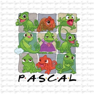 Disney Rapunzel Princess Png, Disney Tangled Pascal Png, Disney Princess Trip Png, Princess Rapunzel Png, Magic Kingdom Png,Instant Download