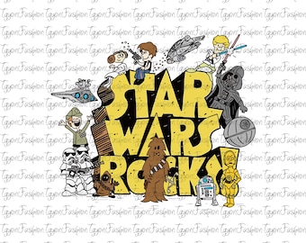 Disney Star Wars Characters Png, Galaxy's Edge Png,Darth Vader Png, Disney Trip Png, May The Force Be With You Png, Instant Download