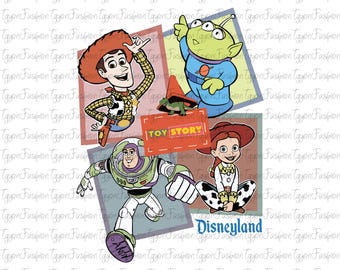 Toy Story To infinity and Beyond Png, Toy Story Friends Png, Disney Woody Jessie Buzz Alien Rex Png, Family Vacation Png, Instant Download