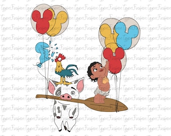 Disney Moana Png, Disney Moana Princess Png, Disney Moana Characters Png,Hei Hei and Pua Png,Magic Kingdom Matching Png,Disney Girl Trip Png