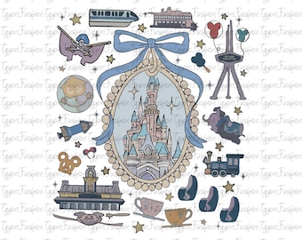 Disney Castle Coquette Bows Png, Disney Magical Castle Png, Disney Castle Png, Disney Princess Kids Png, Disney Princess Png, Epcot Png