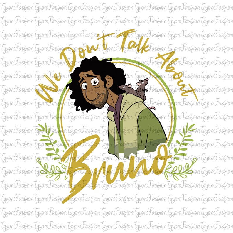 Disney We Don't Talk About Bruno Png, Disney Encanto Png, Disney Magic ...