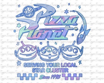 Toy Story Pizza Planet Png, Toy Story Friends Png, Disney Woody Jessie Buzz Alien Rex Png,Family Vacation Png,Digital File,Disney Aliens Png