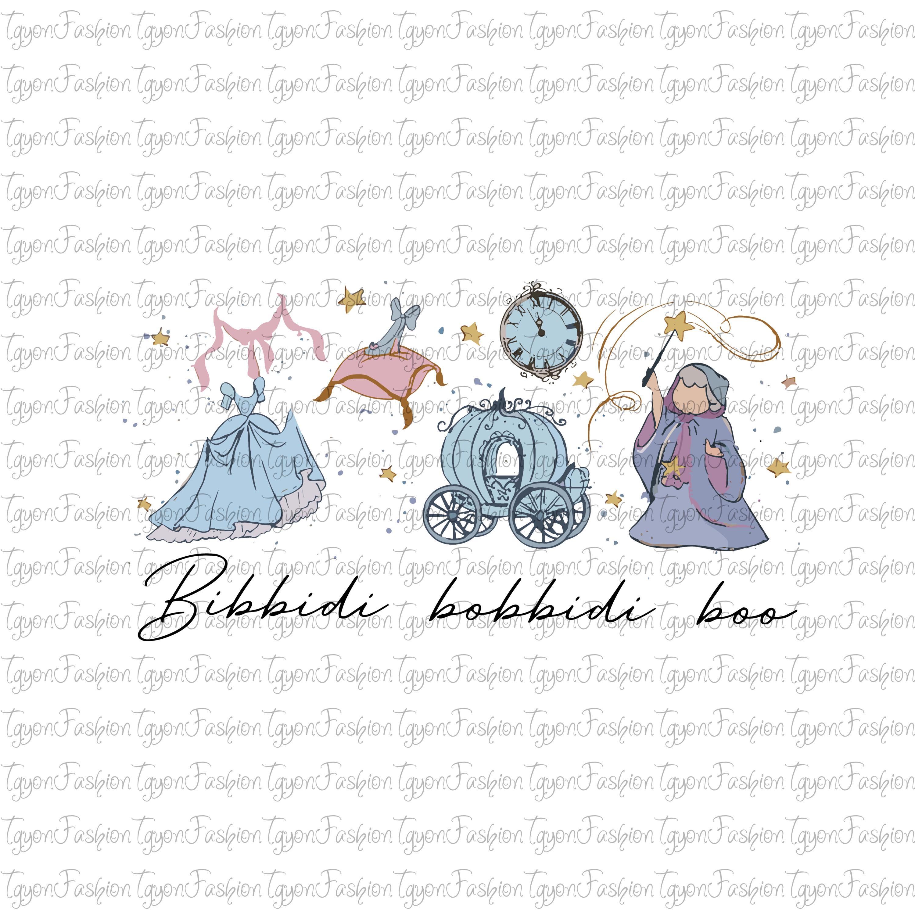 T-shirt Disney Bibbidi Bobbidi - Sweat à Capuche Unisexe - Gildan Softstyle - Neuf Sans étiquette