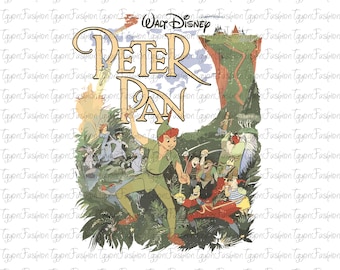 Disney Peter Pan Never Grow Up Png, Disney Peter Pan Png, Tinker Bell Captain Hook Png,Neverland Png,Tinkerbell Png,Peter Pan Silhouette Png