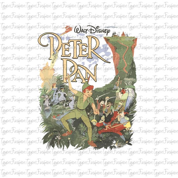 Disney Peter Pan Never Grow Up Png, Disney Peter Pan Png, Tinker Bell Captain Hook Png,Neverland Png,Tinkerbell Png,Peter Pan Silhouette Png