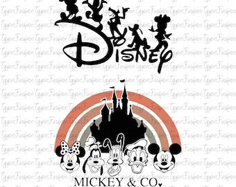 Bundle Disney Mickey et ses amis est 1928 Png, anniversaire Mickey Png, Mickey Mouse Png, Mickey Minnie Pluto Dingo Donald Png, téléchargement immédiat