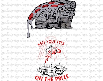 Toy Story Pizza Planet Png, Toy Story Friends Png, Disney Woody Jessie Buzz Alien Rex Png,Family Vacation Png,Digital File,Disney Aliens Png