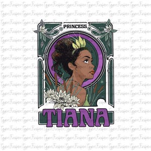 Disney Princess Tiana Png, Disney Princess Girl Trip Png, Disney Tiana&#39;s Bayou Adventure Png,Magic Kingdom Png, Disney Princess And Frog Png