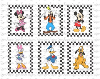 Disney Mickey and Friends Png, Disney Mickey & Co Png, Mickey Mouse Png, Disney Trip Png, Instant Download, Disney Magic Kingdom Png