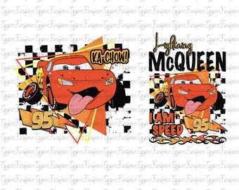 Disney Cars McQueen Bundle Png,Pixar Lightening McQueen Png,McQueen Kids Png,Disney Cars Png,Digital File,Cars Birthday Png,Instant Download