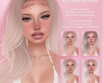 IMVU-haartextuurpakket blond