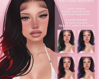 Vixen IMVU-haartextuurpakket