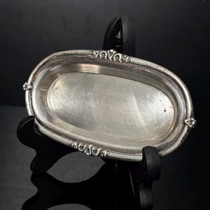 Eleganza italiana in argento, vassoio in argento 800