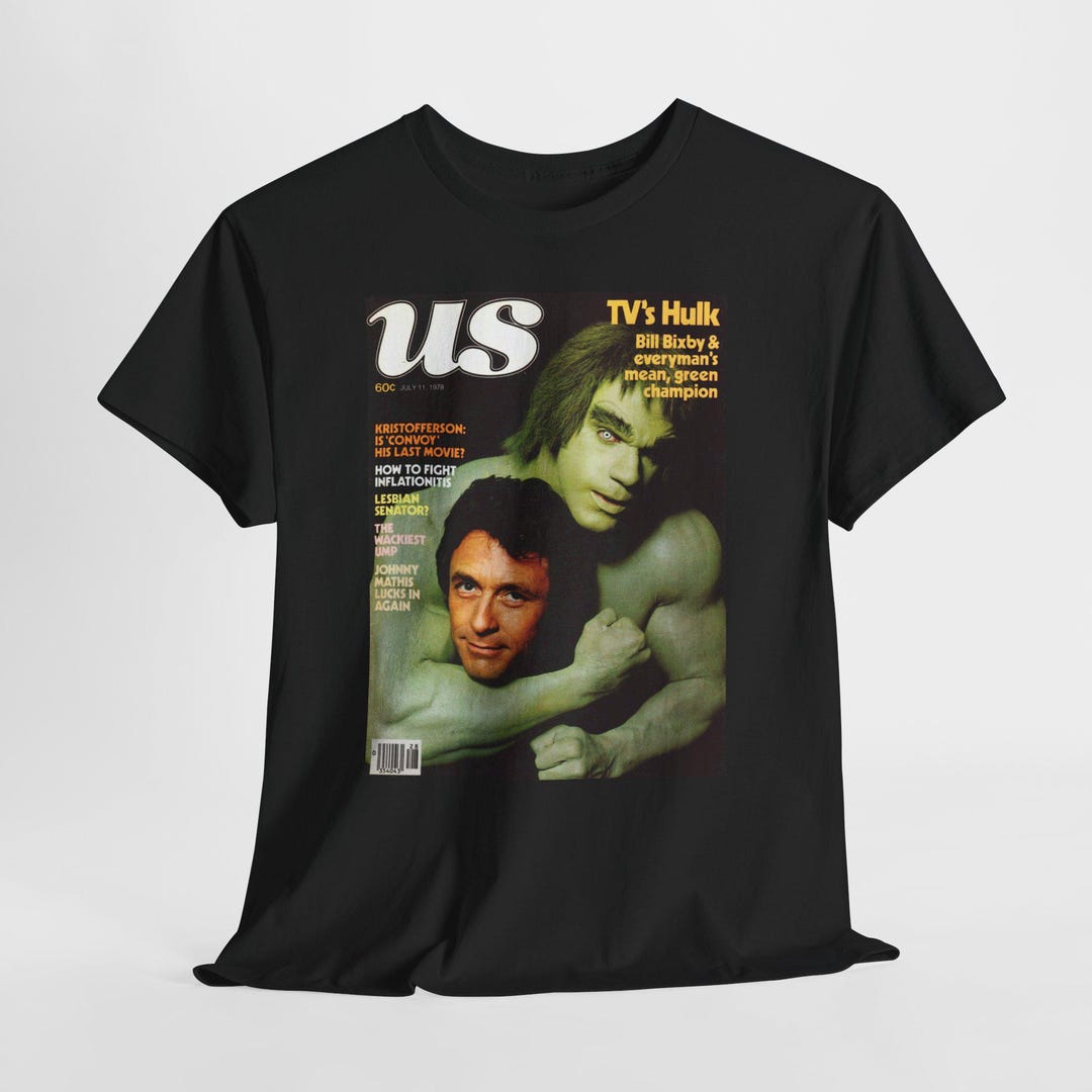The Incredible Hulk Unisex Tee - Vintage Retro Graphic T-shirt, Classic ...