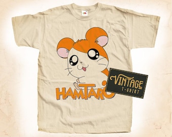 Hamtaro T shirt Tee Natural Vintage Cotton Movie Poster All Sizes S M L XL 2X 3X 4X 5X