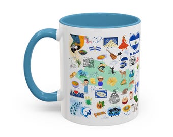 Taza de El Salvador: Recuerdos de lugares emblemáticos