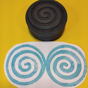 Annular Foam Stamps Set of 2 - Custom Wholesale Art Foam Stamps AFS