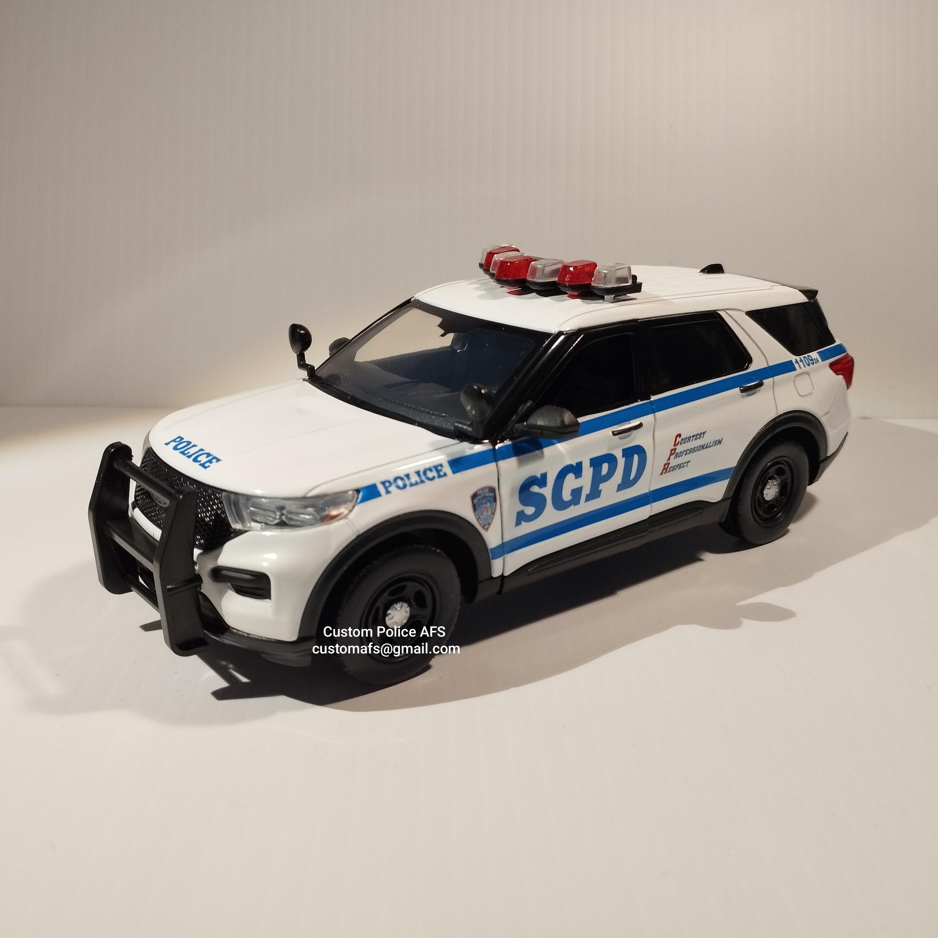 Nypd 1.24 Toy Police Car - Etsy