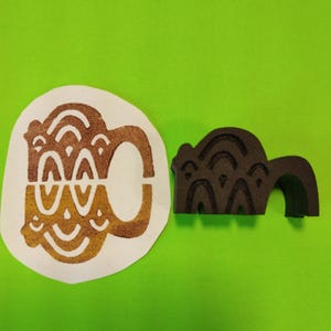 Elephant Nose Mountain Foam Stamps Set of 2 - Custom Wholesale Art Foam Stamps AFS