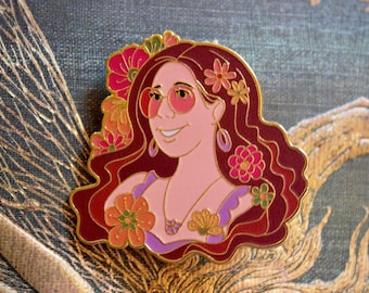 Flower Montero Enamel Pin Cbs Ghosts