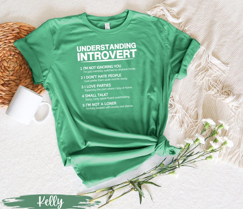 Understanding Introvert Shirt, Funny Introvert Shirt, Introvert Gift ...