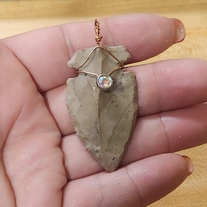 Authentic Colorado Arrowhead Pendant