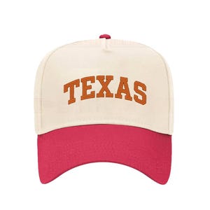 Custom Texas Vintage Baseball Cap – Vintage Style Embroidered Baseball Hat, Embroidered Sports Hat, Texas Pride, Outdoor Hat, Gift for Fans