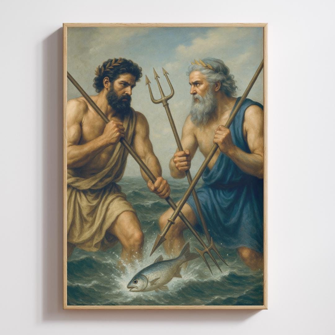 Poseidon & Neptune – Masters of the Sea - Greek and Roman Sea Gods ...