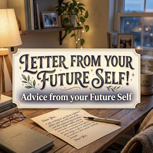 Future Self Letter | Tarot-Inspired Message from Your Future Self | Digital Delivery