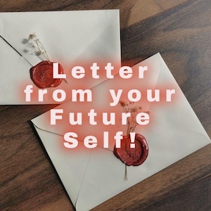 Future Self Letter | Tarot-Inspired Message from Your Future Self | Digital Delivery