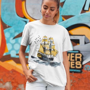 Nautical Adventure T-Shirt - Boat Lover Gift, Sea Captain Shirt, Maritime Tee, Ocean-Themed Apparel, Perfect for Summer!