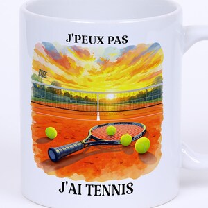 Taza "No puedo, tengo tenis"