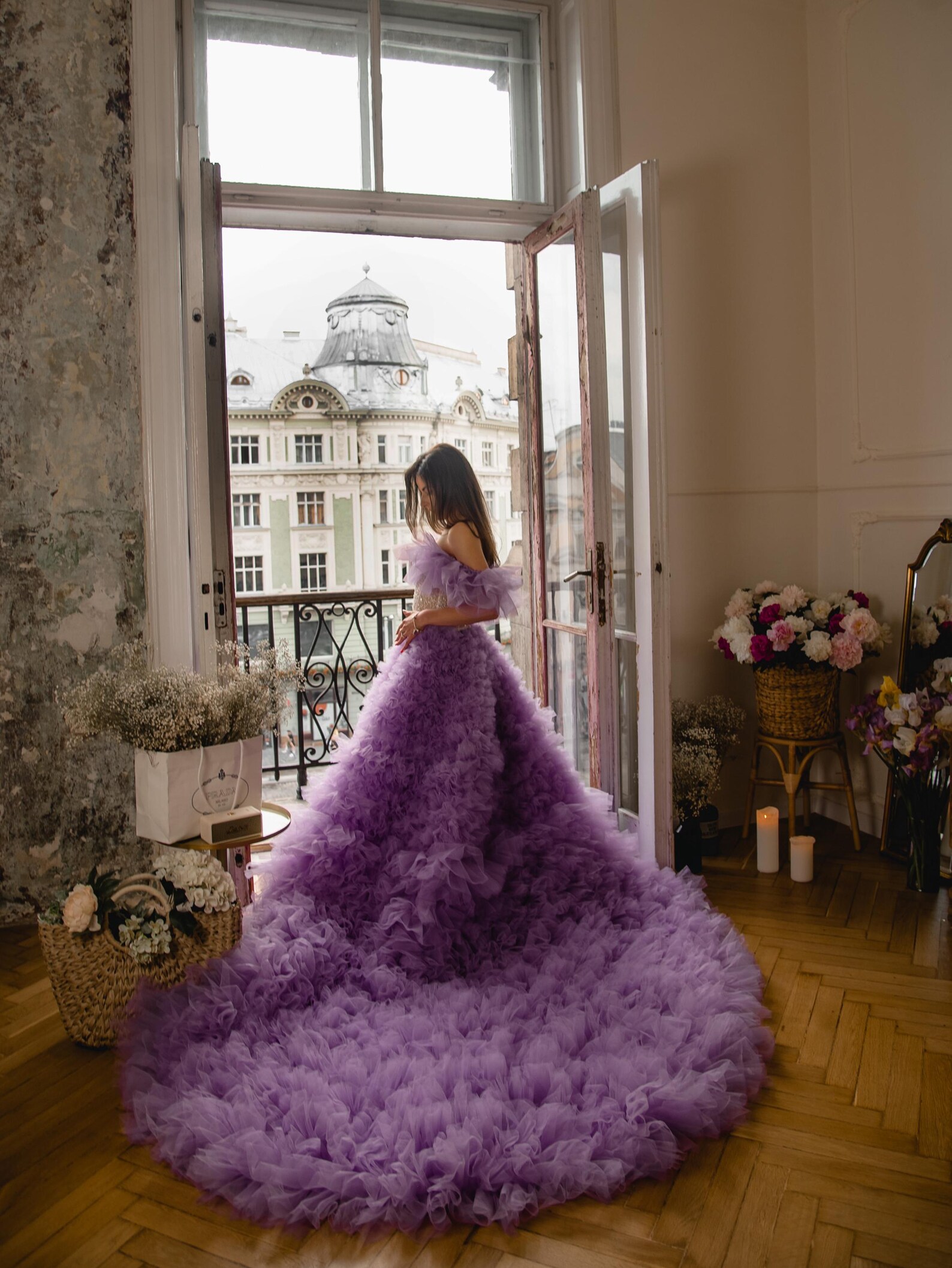 Lavender Lanes Gown main image 0